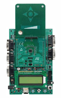 The STM8/128/EV/TS evaluation kit The STM8/128/EV/TS evaluation kit